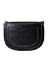 Coco Eyelets Flap Bag, back view